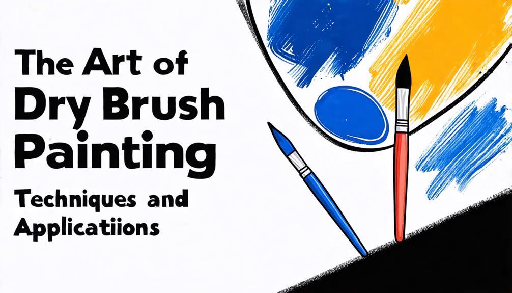 The Art of Dry Brush Painting: Techniques and Applications
