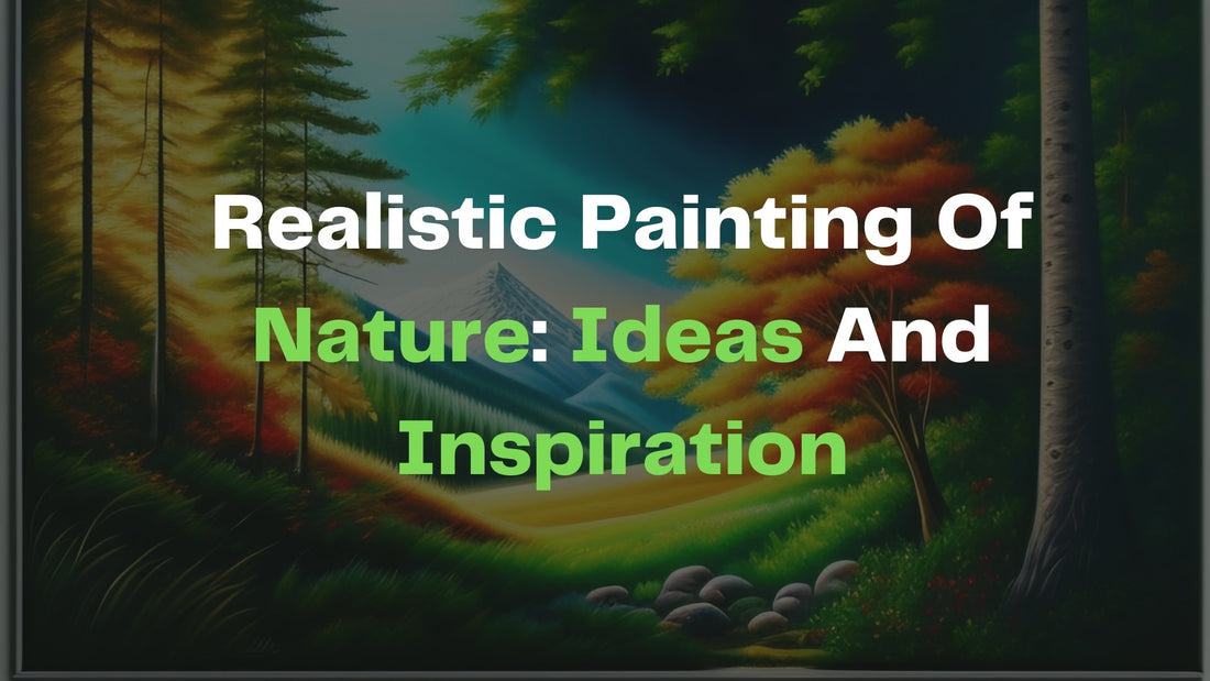 Realistic Painting Of Nature: Ideas And Inspiration - www.paintshots.com