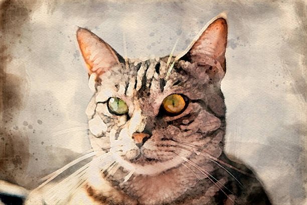 The Art Of Cat Portrait Painting: Capturing Their Unique Personalities - www.paintshots.com